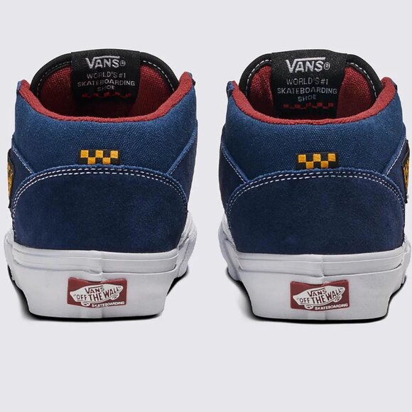 Vans Skate Half Cab Navy / Burgundy VN0A2Z34YY3 Skateboarding Shoes MENS 10 NEW - Picture 12 of 15